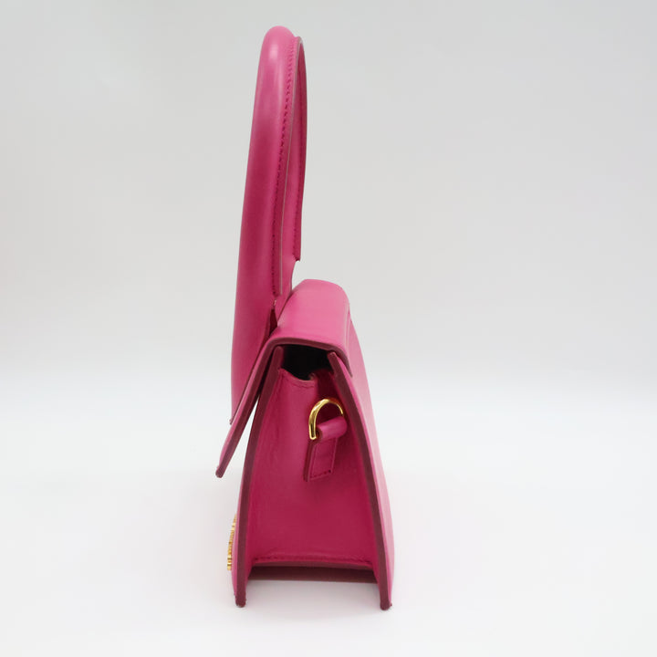 Jacquemus Le Chiquito Medium Pink Moyen Crossbody Handbag