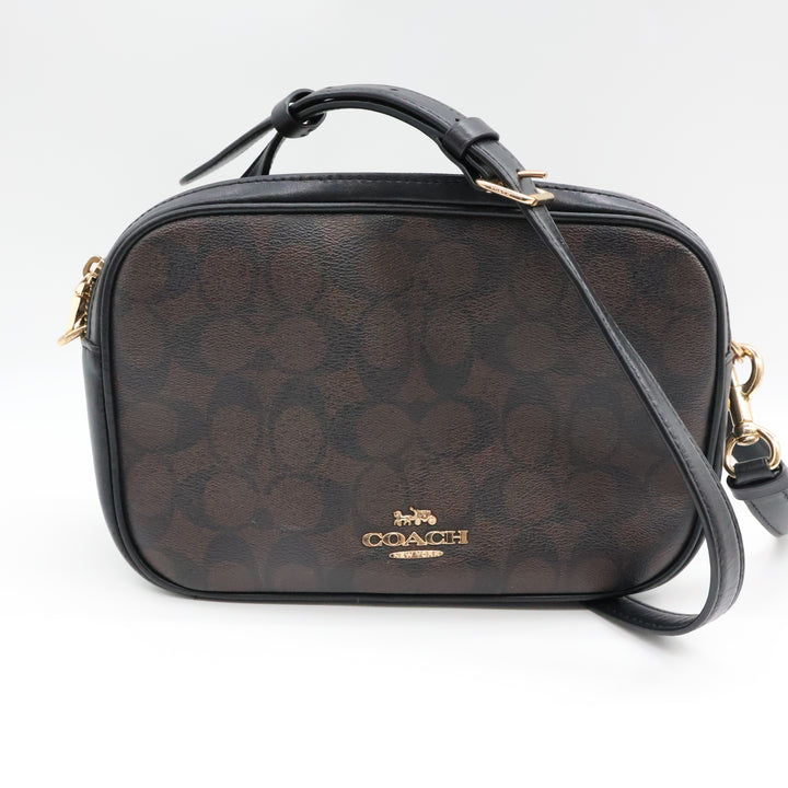 Coach Signature Crossbody Camera Handbag