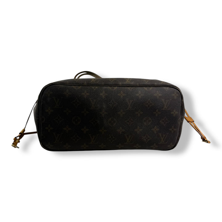 Louis Vuitton Brown Monogram Neverfull MM Handbag