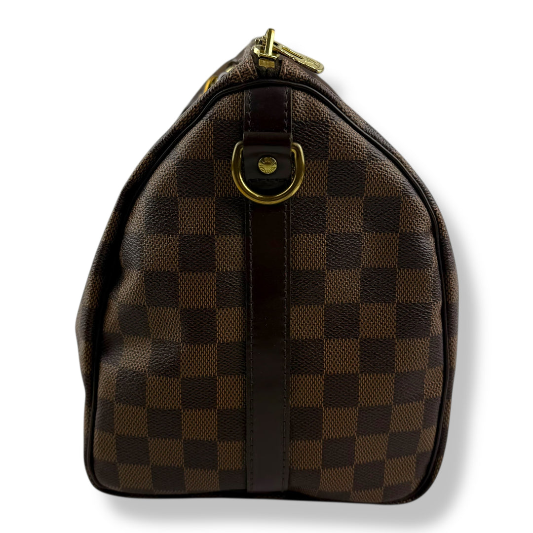 Louis Vuitton Brown Damier Speedy Bandouliere 30 Handbag