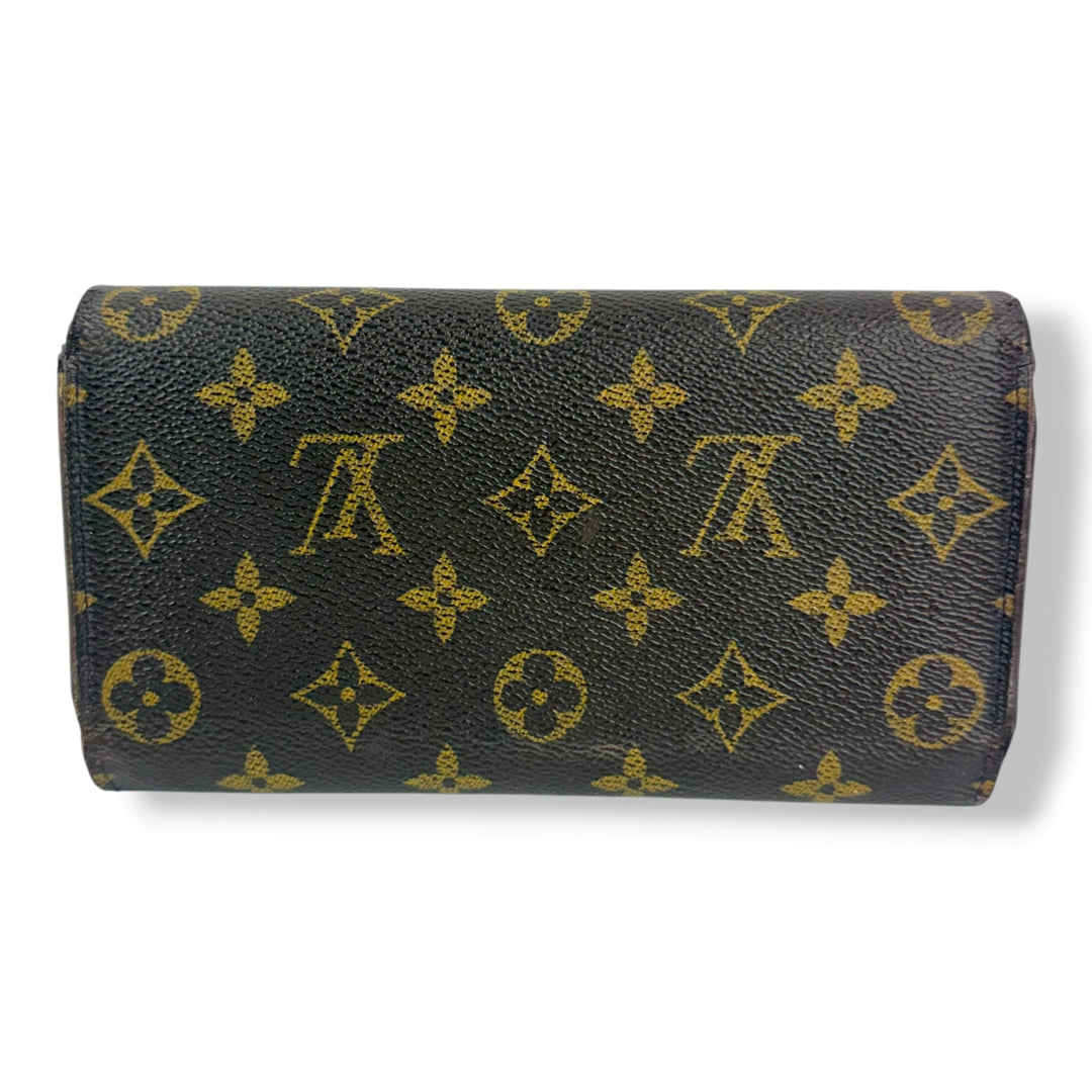 Louis Vuitton Trifold Brown Monogram Femme Wallet