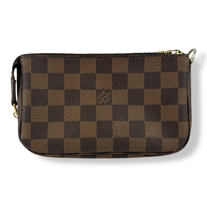 Louis Vuitton Mini Pochette Accessories Damier Ebene