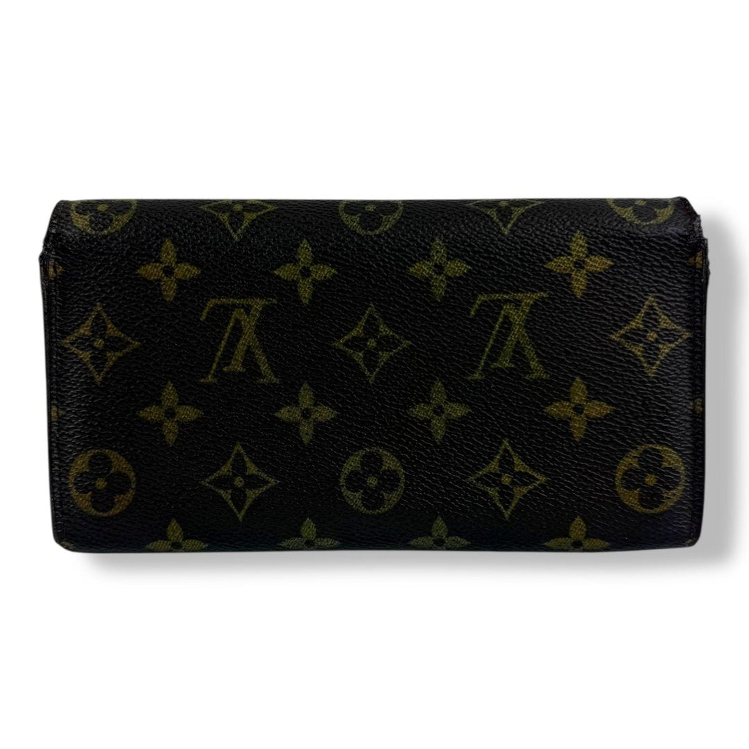 Louis Vuitton Sarah Brown Monogram Femme Wallet
