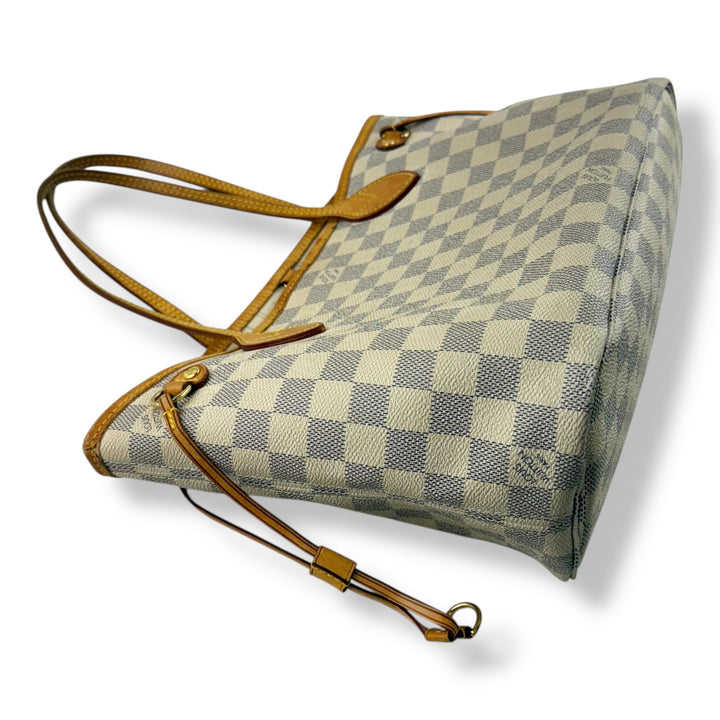Louis Vuitton Damier Azur Neverfull PM Handbag