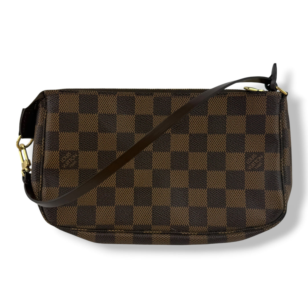 Louis Vuitton Pochette Accessories Brown Damier Clutch Bag