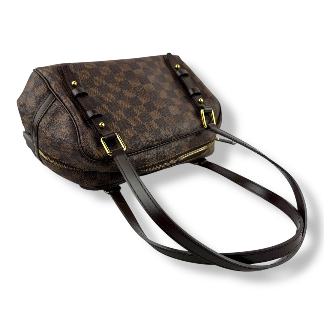 Louis Vuitton Rivington Brown Damier Handbag