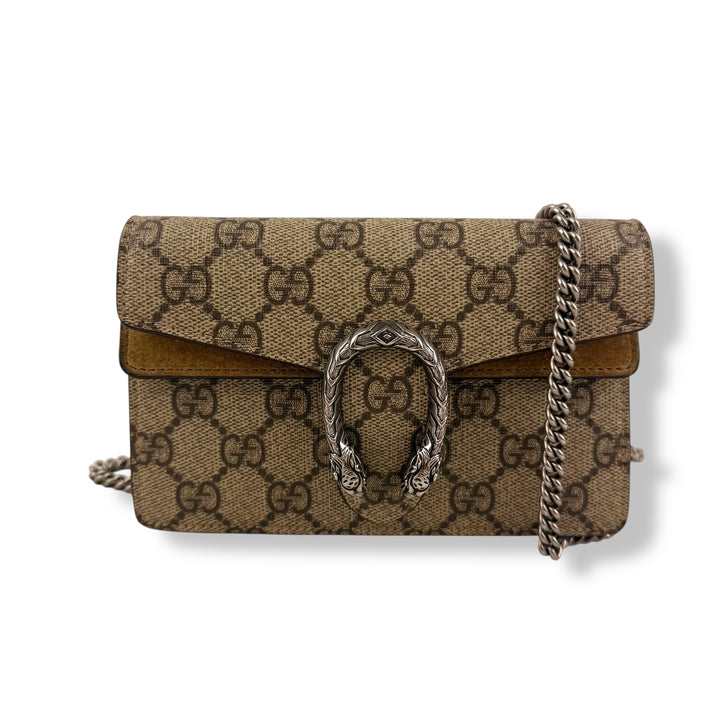 Gucci GG Dionysus Beige Super Mini Handbag