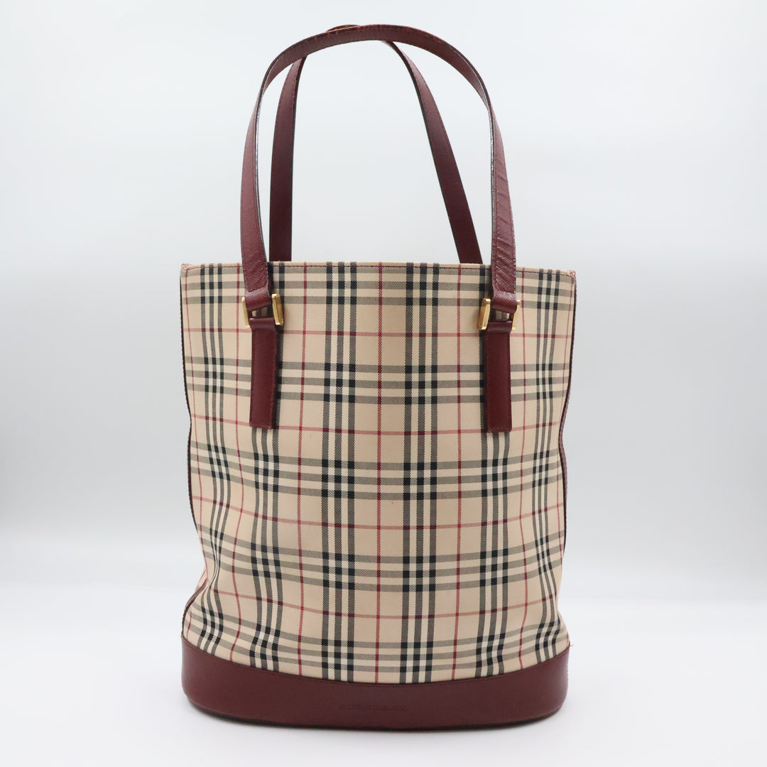 Burberry Vintage Check Tote Bag