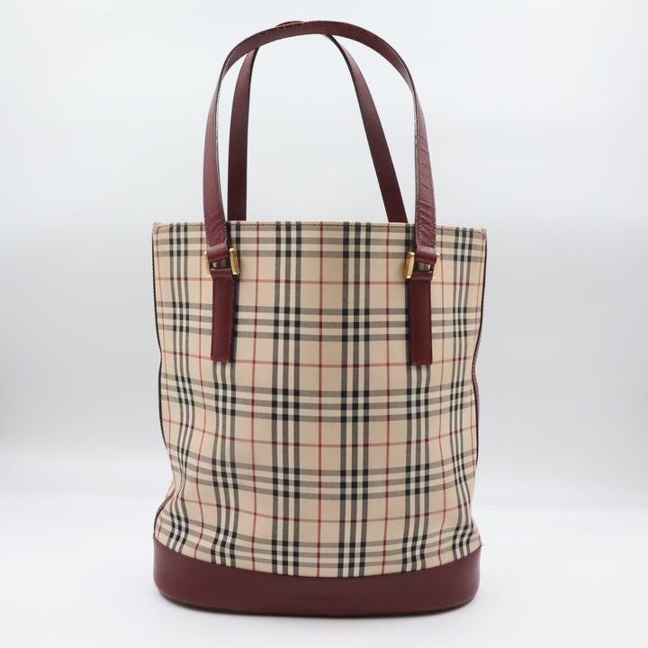 Burberry Vintage Check Tote Bag