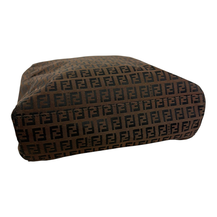 Fendi Zucca Brown Monogram Tote Handbag