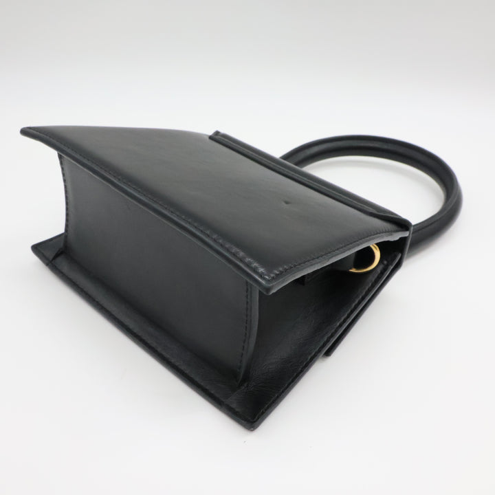 Jacquemus Le Chiquito Medium Black Moyen Crossbody Handbag