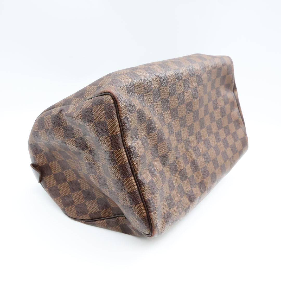 Louis Vuitton Speedy 30 Brown Damier Ebene Handbag