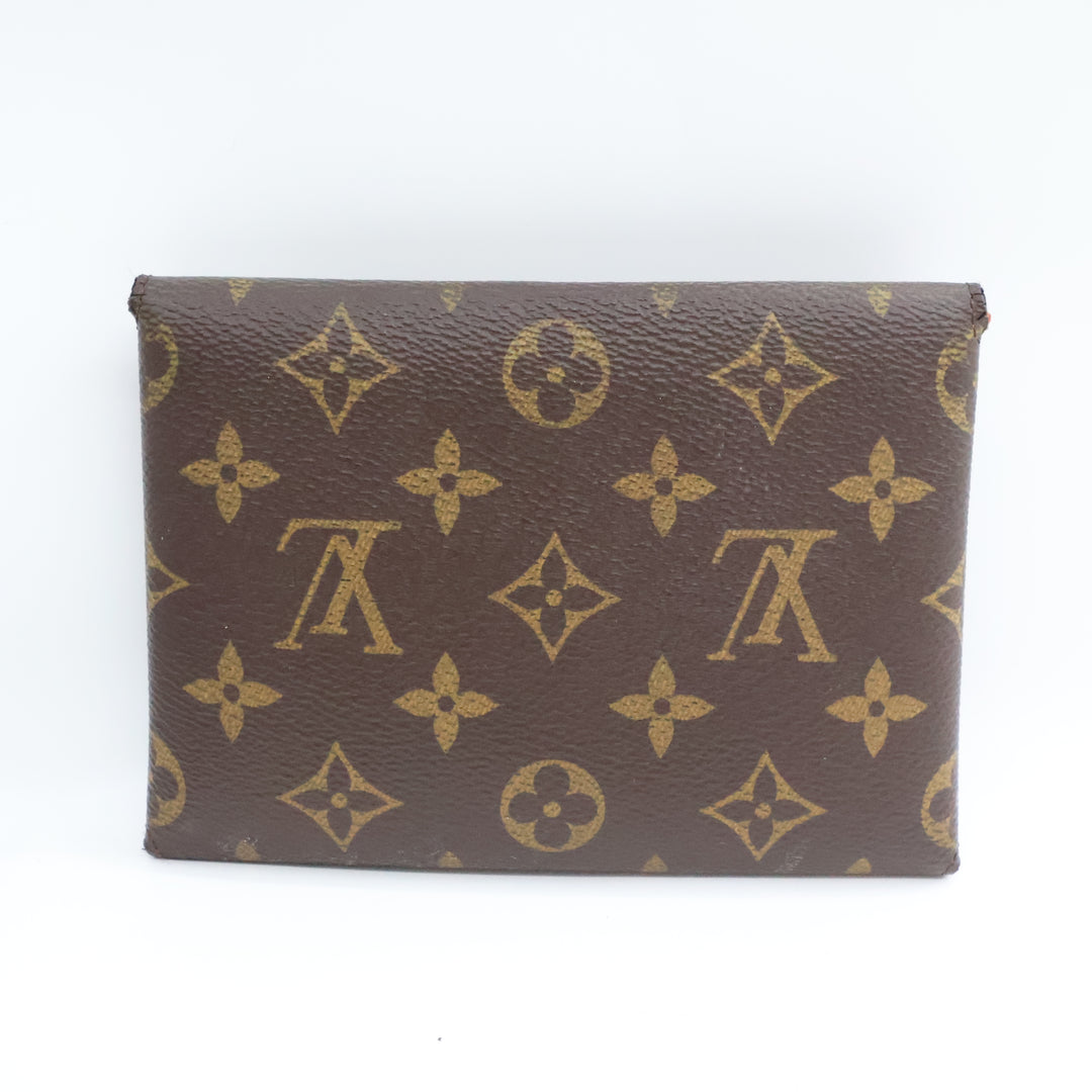 Louis Vuitton Brown Monogram Kirigami Medium Clutch Pouch