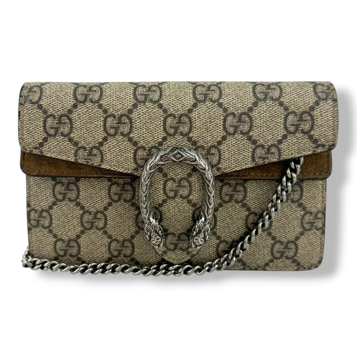 Gucci GG Dionysus Beige Super Mini Handbag