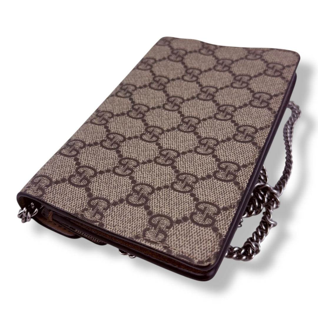 Gucci GG Dionysus Beige Super Mini Handbag