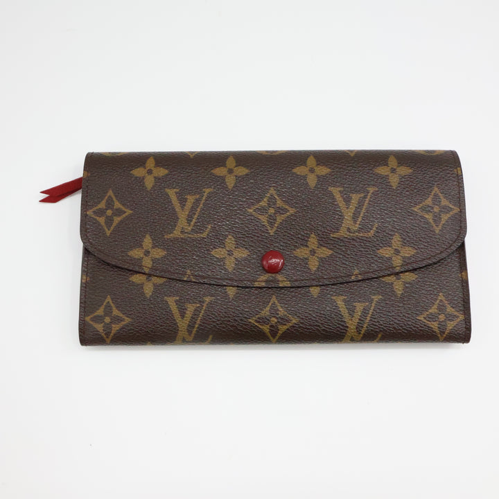 Louis Vuitton Emilie Brown Monogram Femme Wallet