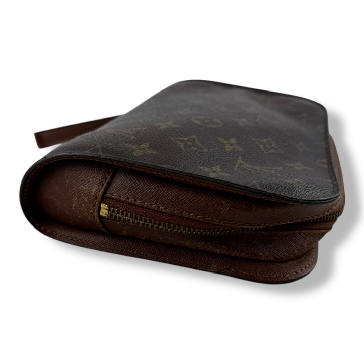 Louis Vuitton Brown Monogram Orsay Clutch Bag