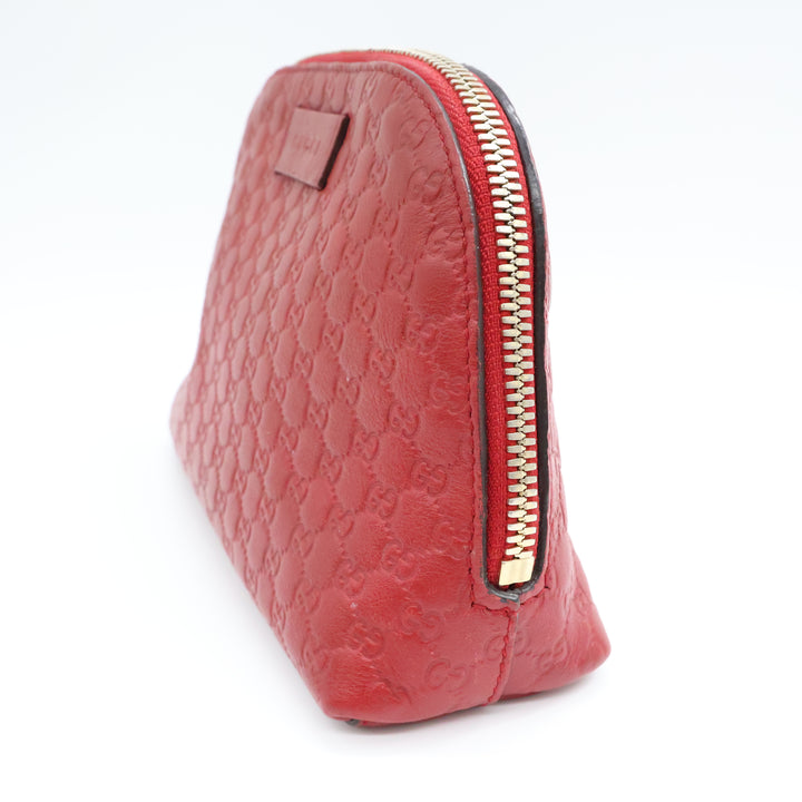 Gucci GG Red Cosmetic Pouch