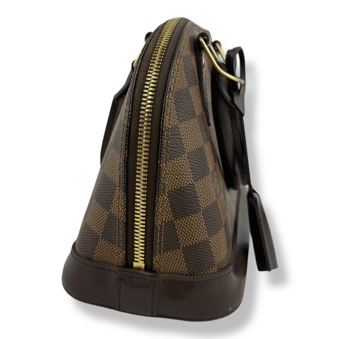 Louis Vuitton Brown Damier Ebene Alma BB Handbag