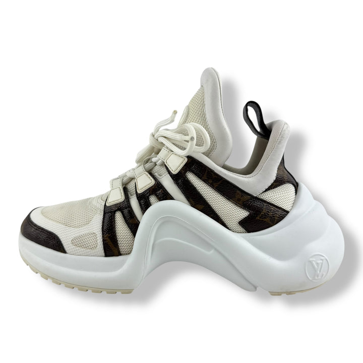 Louis Vuitton Archlight White/Brown UK 5 / EU 38