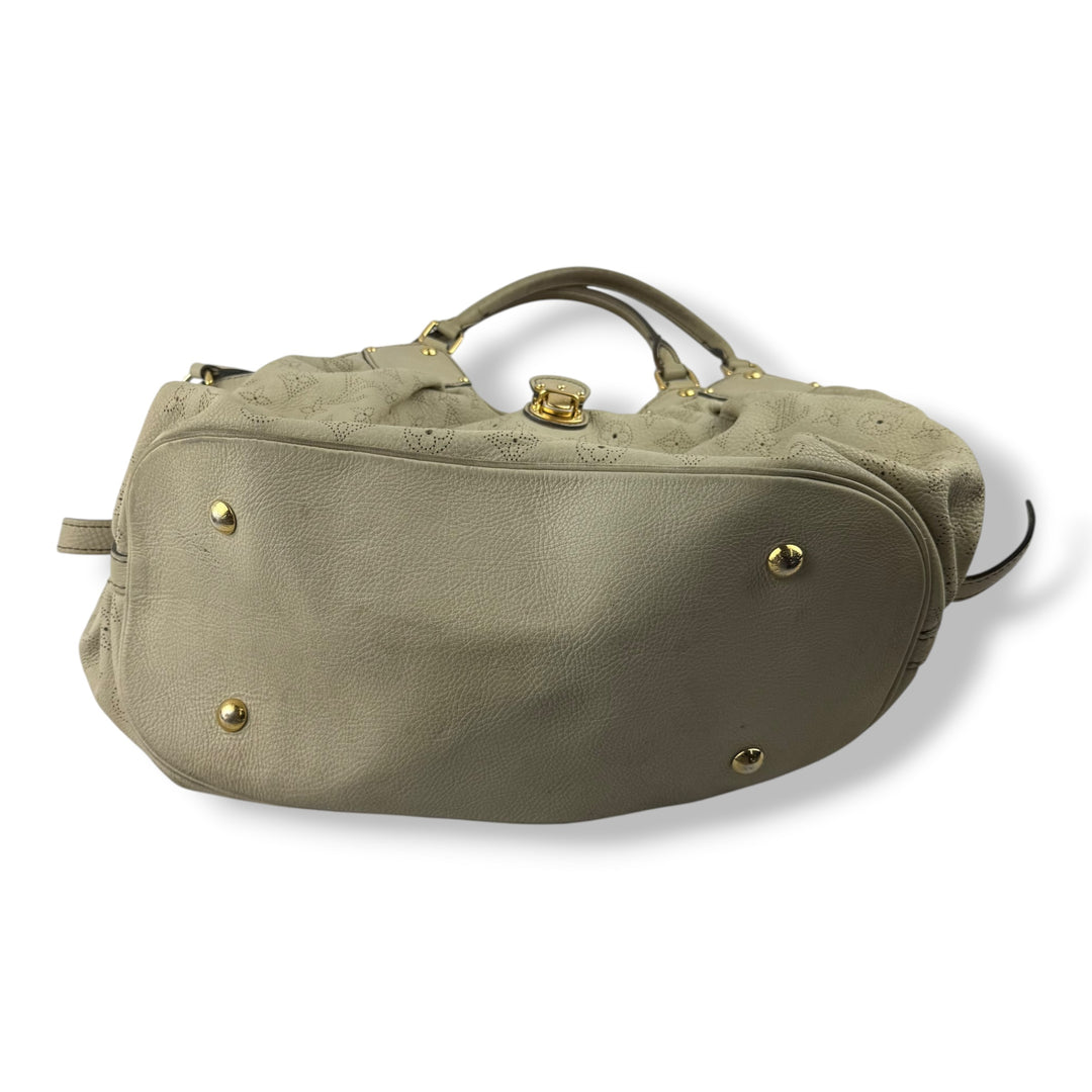 Louis Vuitton Monogram Olive Mahina Leather Surya Tote Bag