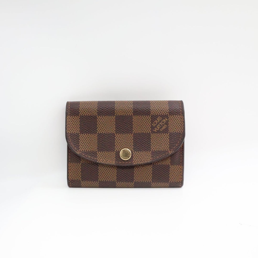 Damier Ebene Rosalie Purse Rose Ballerine - Lux Central
