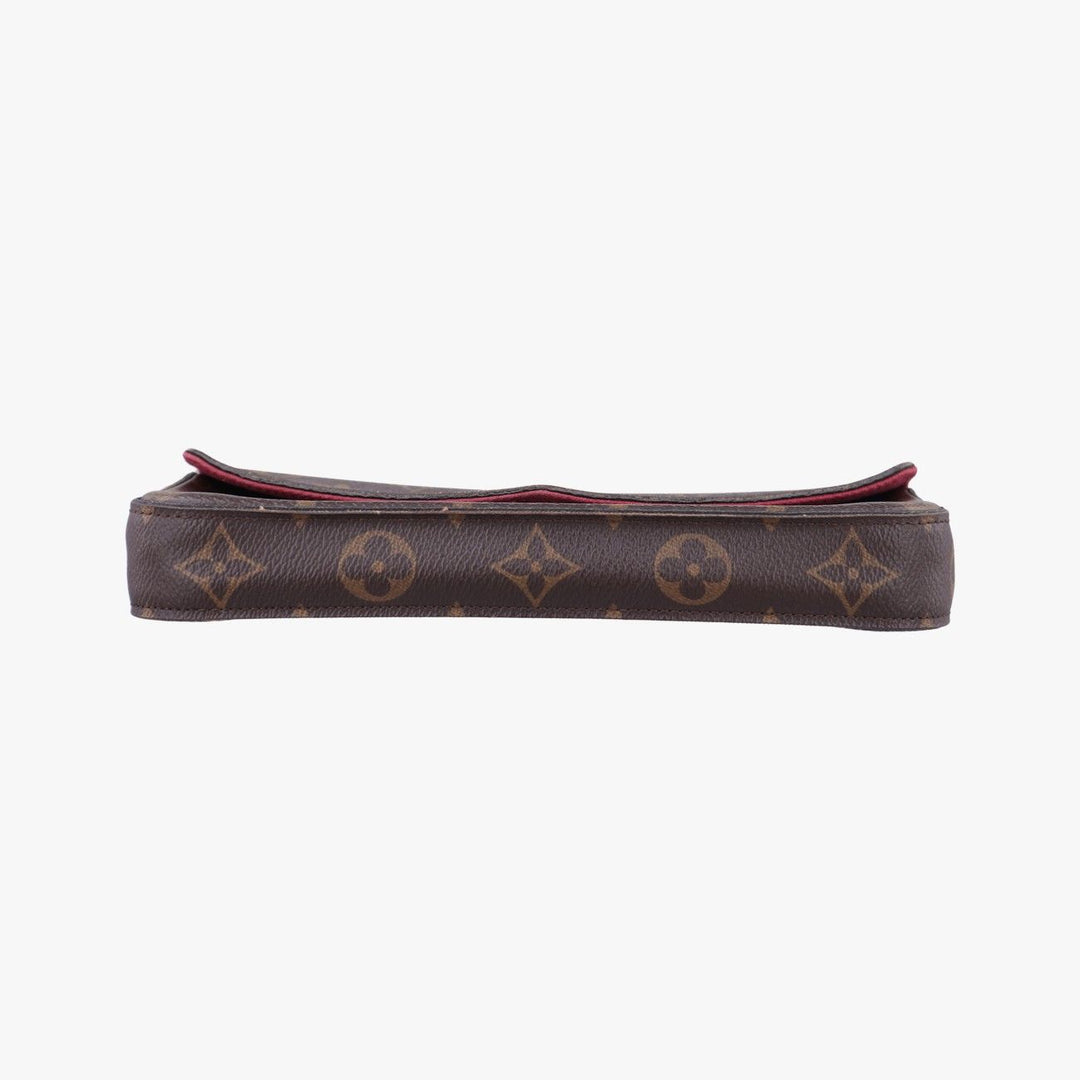 Louis Vuitton Felicie Pochette Brown Monogram Handbag