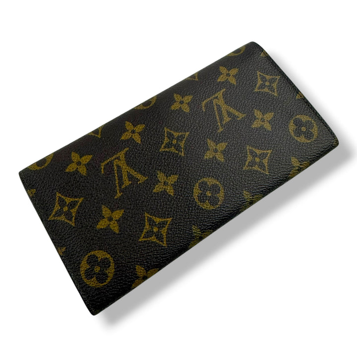 Louis Vuitton Sarah Brown Monogram Femme Wallet