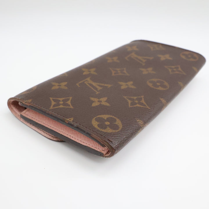 Louis Vuitton Emilie Brown Monogram Femme Wallet