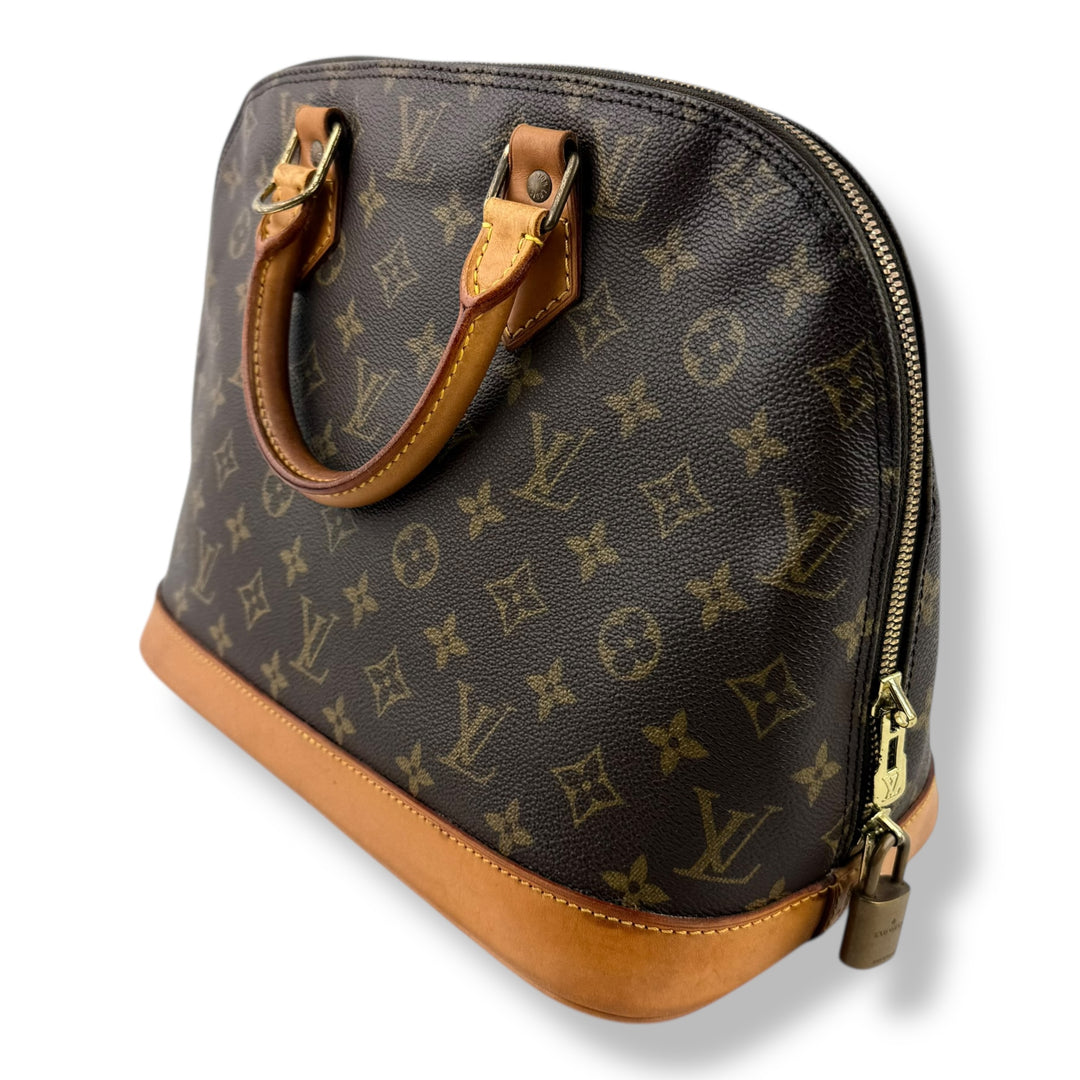 Louis Vuitton Brown Monogram Alma PM Handbag