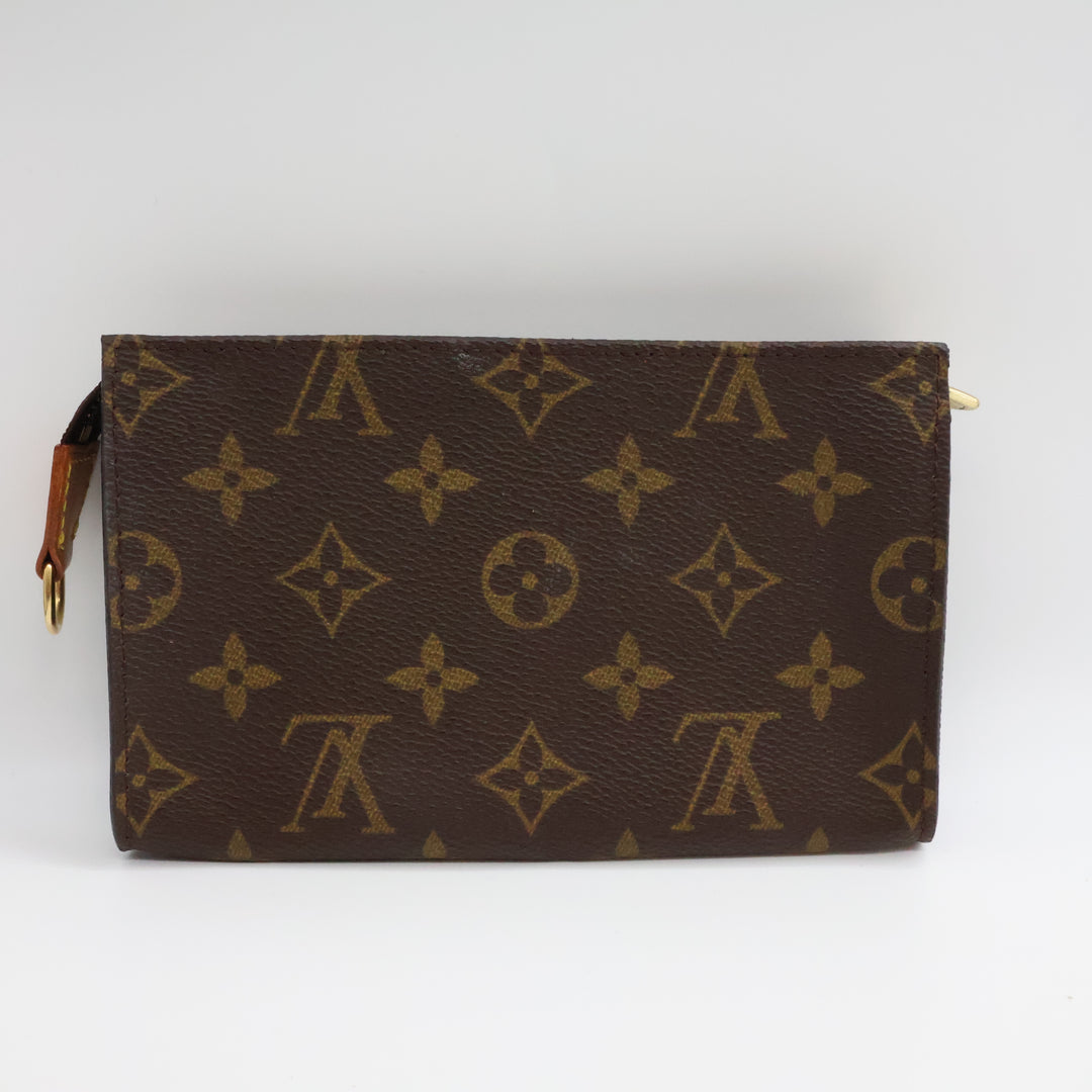Louis Vuitton Brown Monogram Classic Signature Bucket Pouch