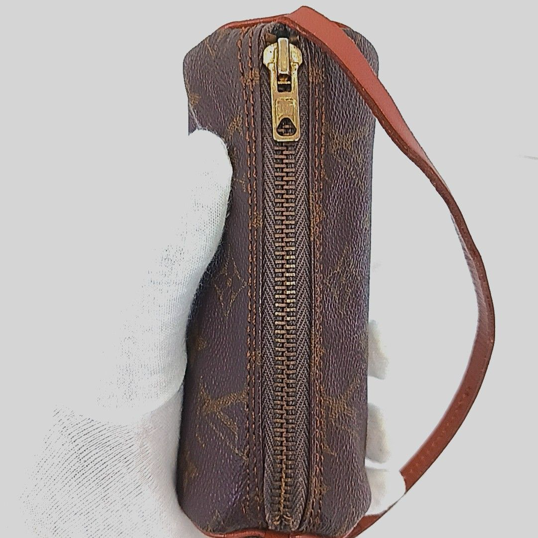 Louis Vuitton Vintage Brown Monogram Mini Papillon Pouch
