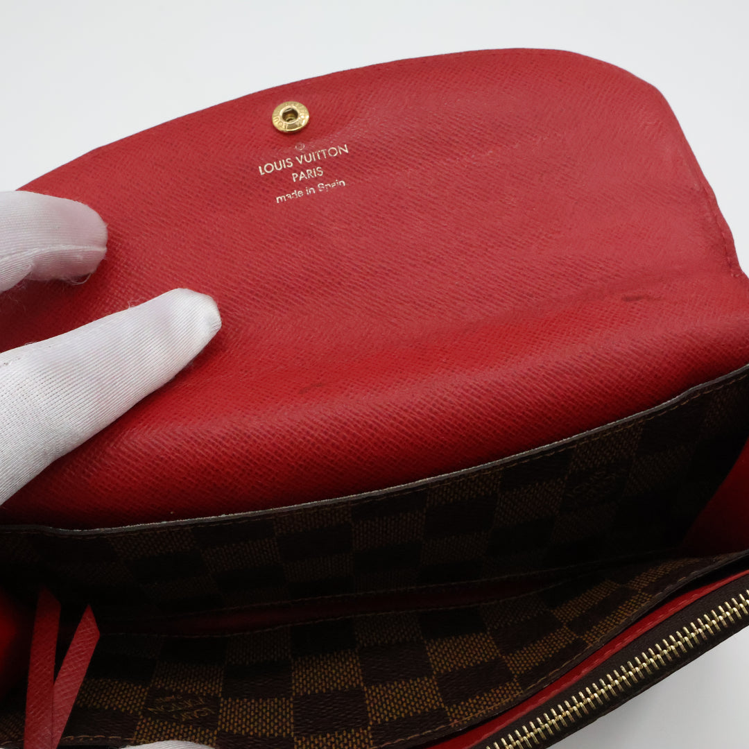 Louis Vuitton Emilie Brown Monogram Femme Wallet