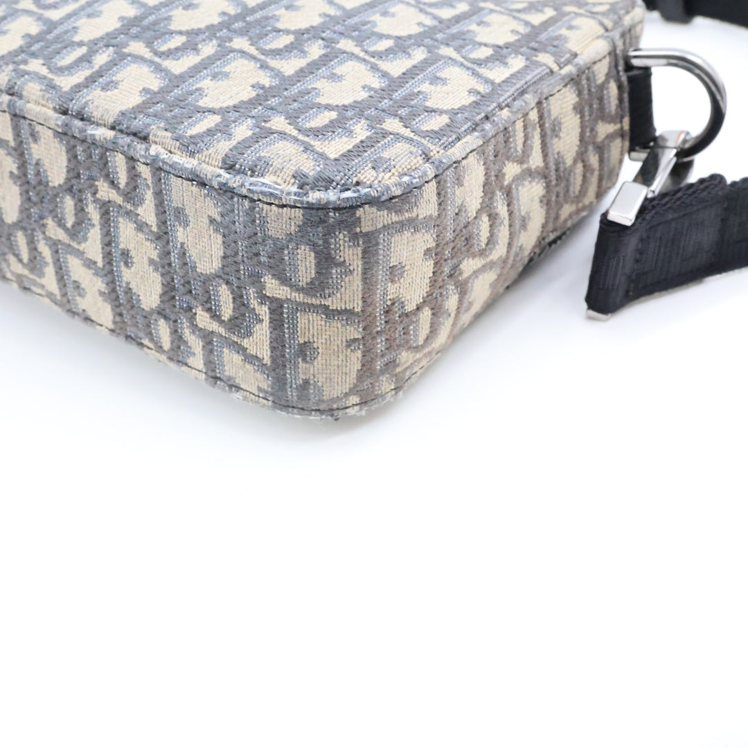 Dior Beige Safari Messenger Crossbody Bag
