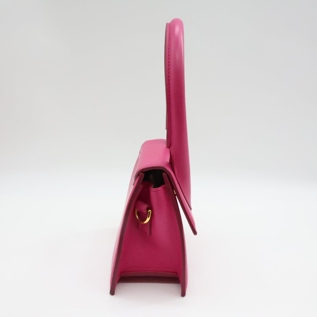 Jacquemus Le Chiquito Medium Pink Moyen Crossbody Handbag