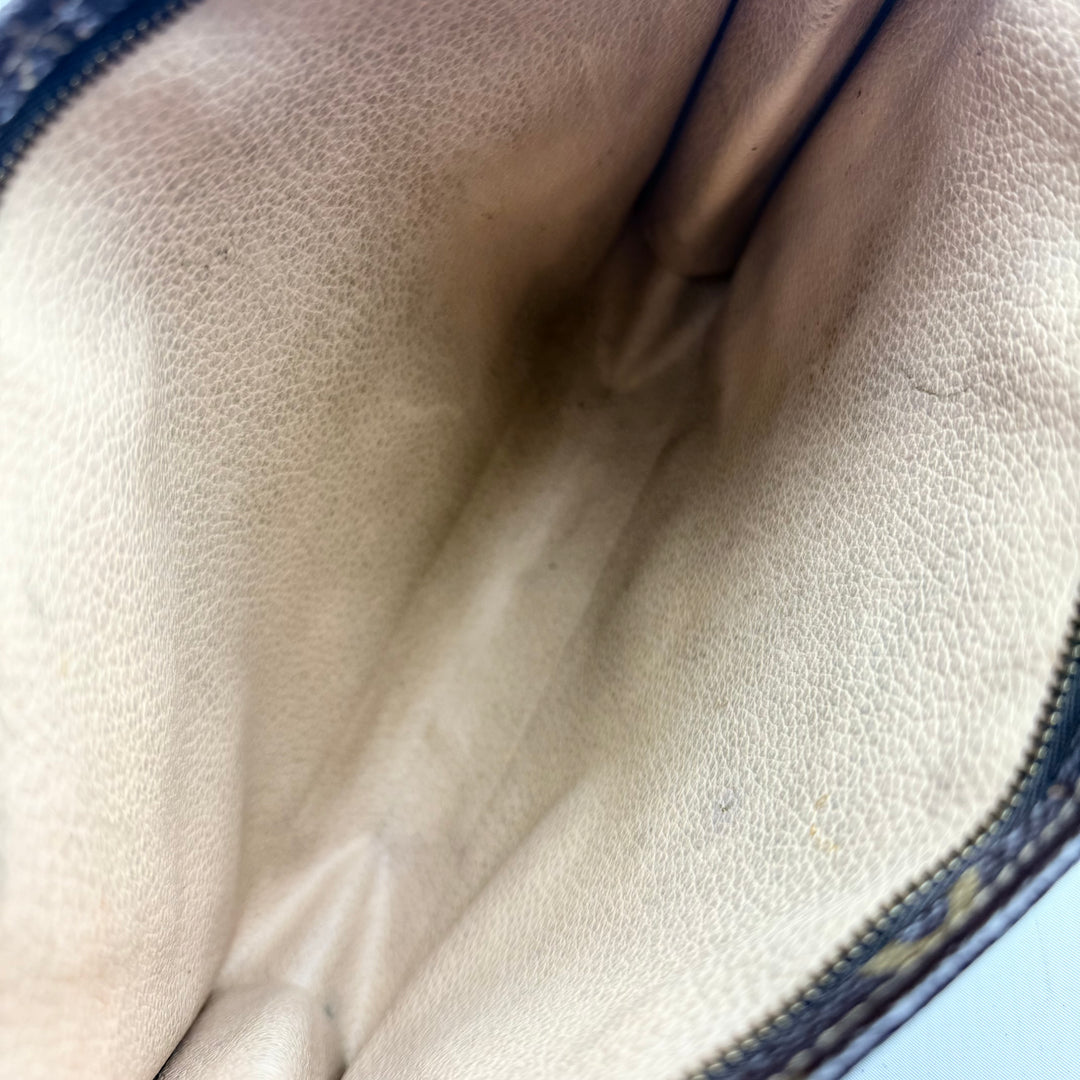 Louis Vuitton Vintage Brown Monogram Toiletry Pouch 26 Bag