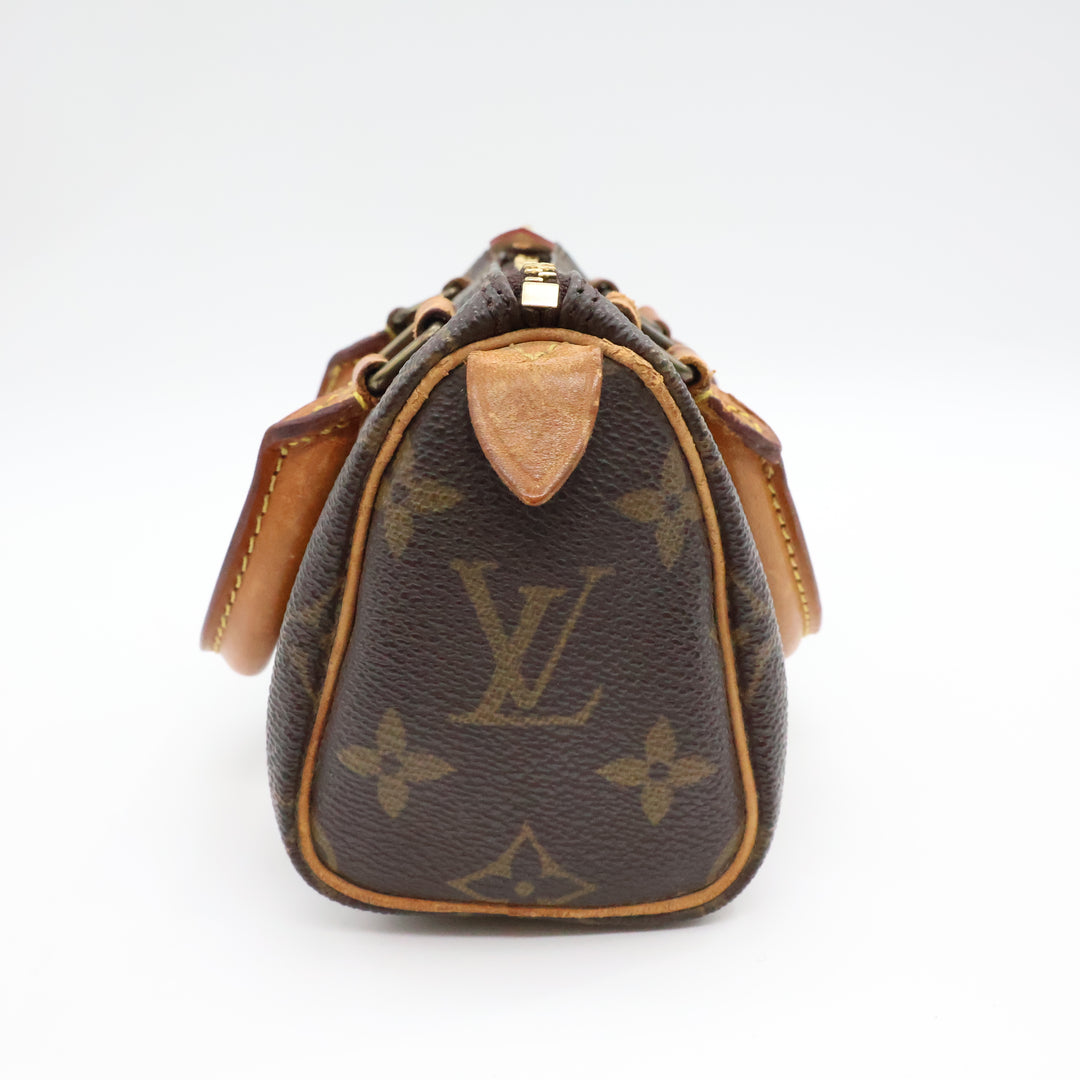 Louis Vuitton Nano Speedy Brown Monogram Handbag