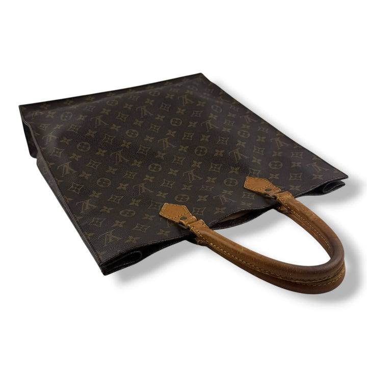Louis Vuitton Brown Monogram Sac Plat Handbag