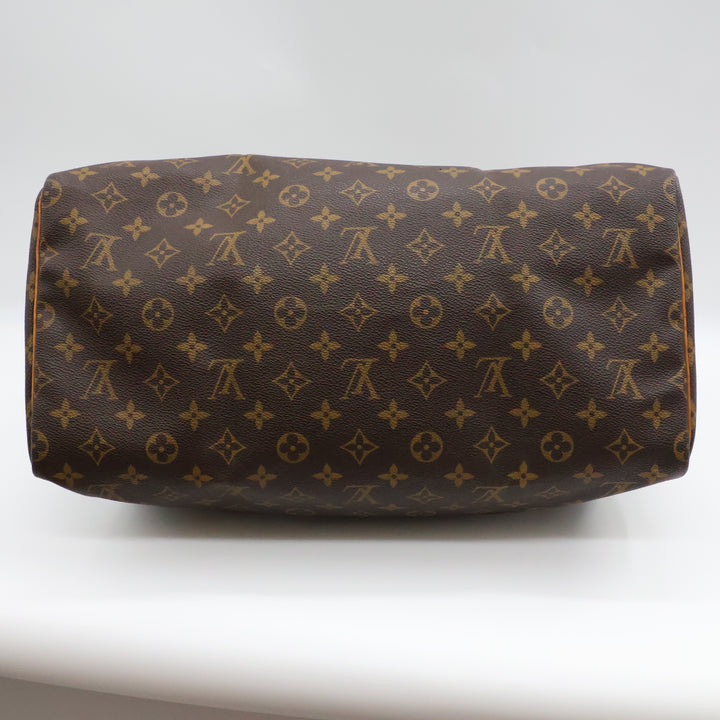 Louis Vuitton Brown Monogram Speedy 40 Handbag