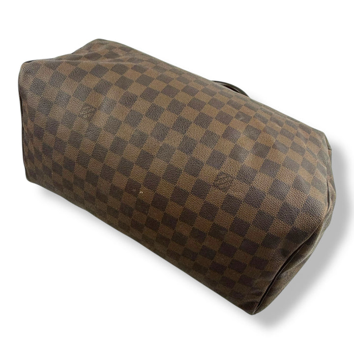 Louis Vuitton Speedy 35 Brown Damier Handbag