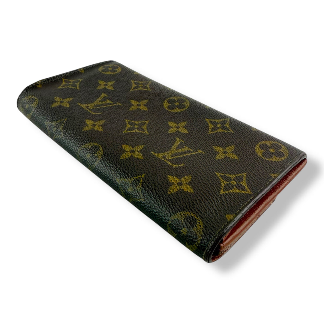Louis Vuitton Sarah Brown Monogram Femme Wallet