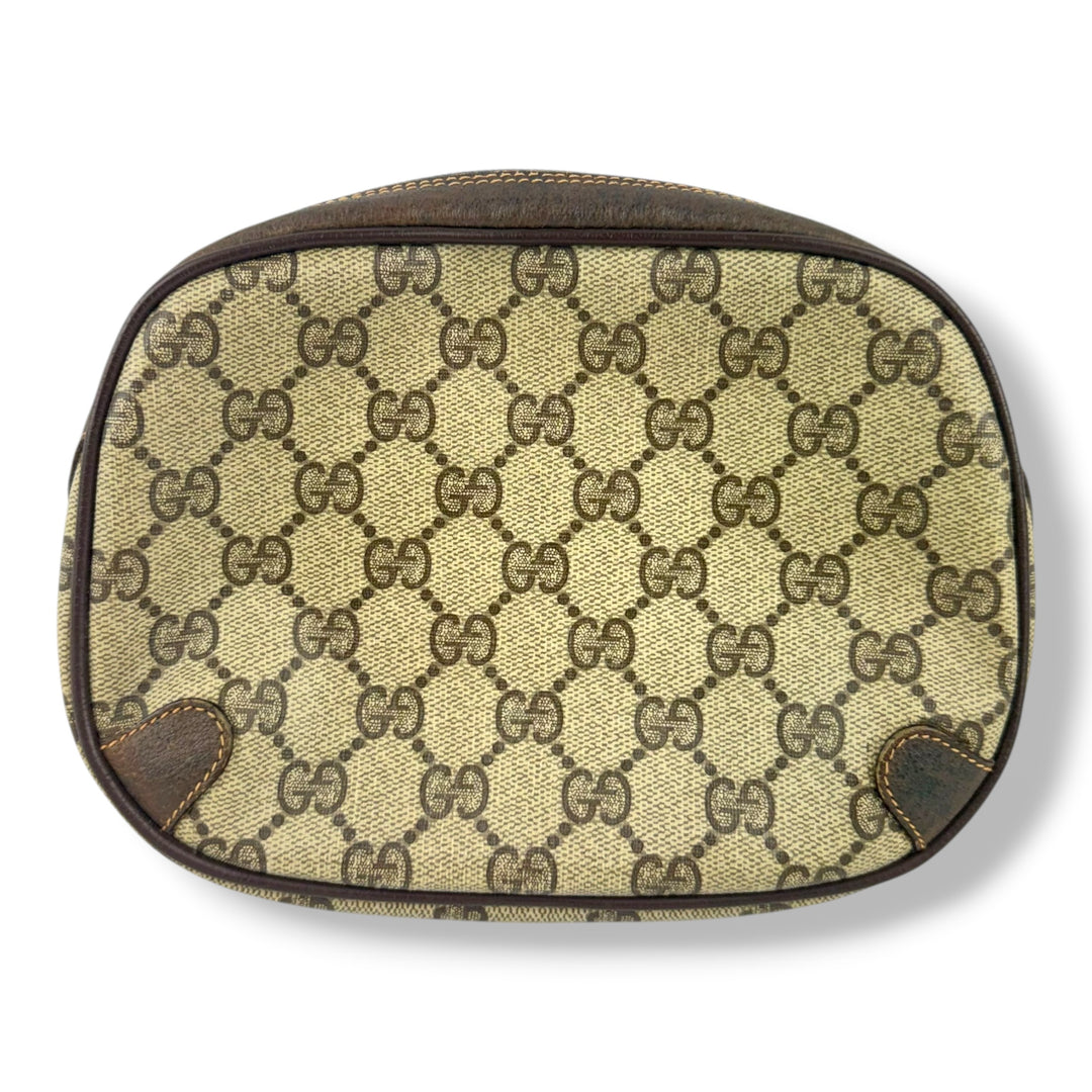 Gucci Vintage Beige Sherry Line Crossbody Handbag