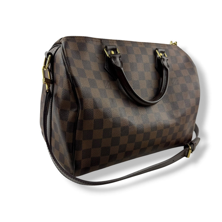 Louis Vuitton Brown Damier Speedy Bandouliere 30 Handbag