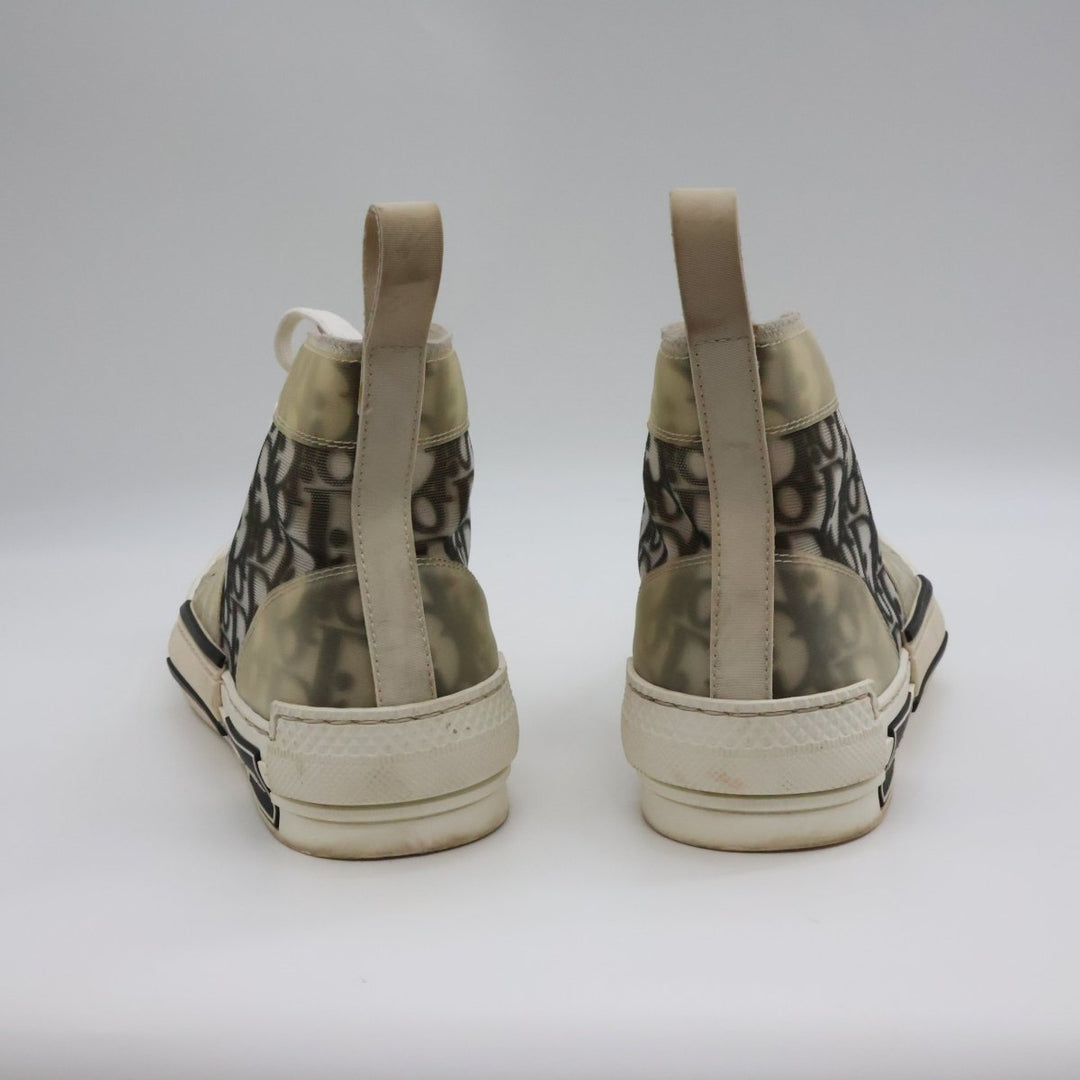 Dior B23 Beige Oblique High Sneakers UK 4 / EU 37 - Lux Central