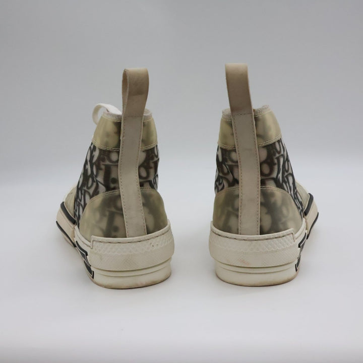 Dior B23 Beige Oblique High Sneakers UK 4 / EU 37 - Lux Central