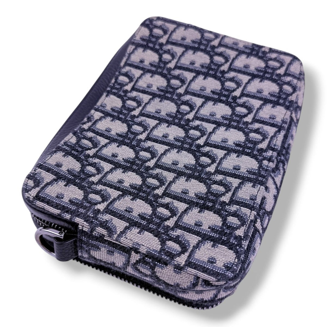 Dior Oblique Beige Pouch Crossbody Messenger Bag - Lux Central