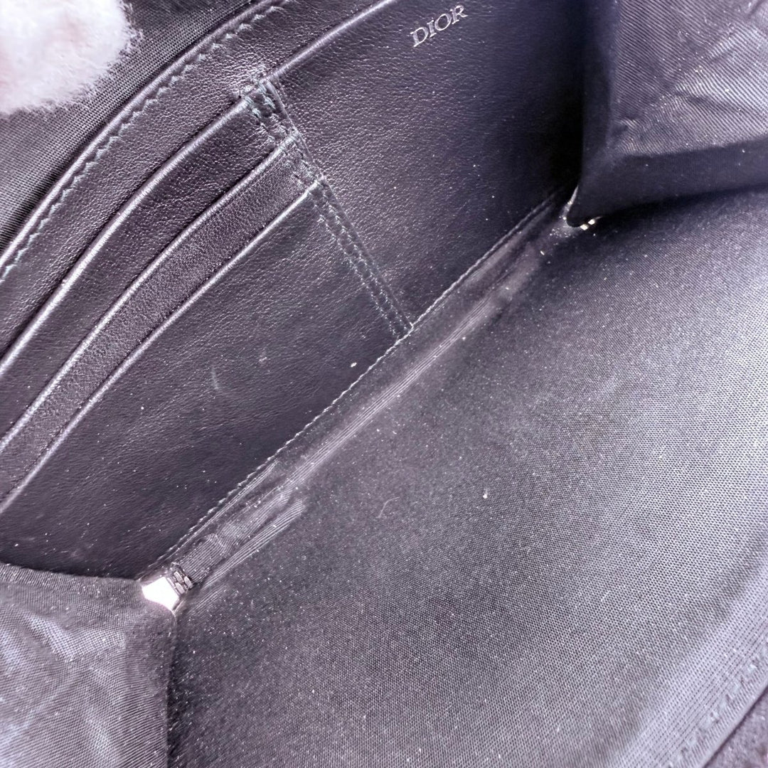 Dior Oblique Beige Pouch Crossbody Messenger Bag - Lux Central