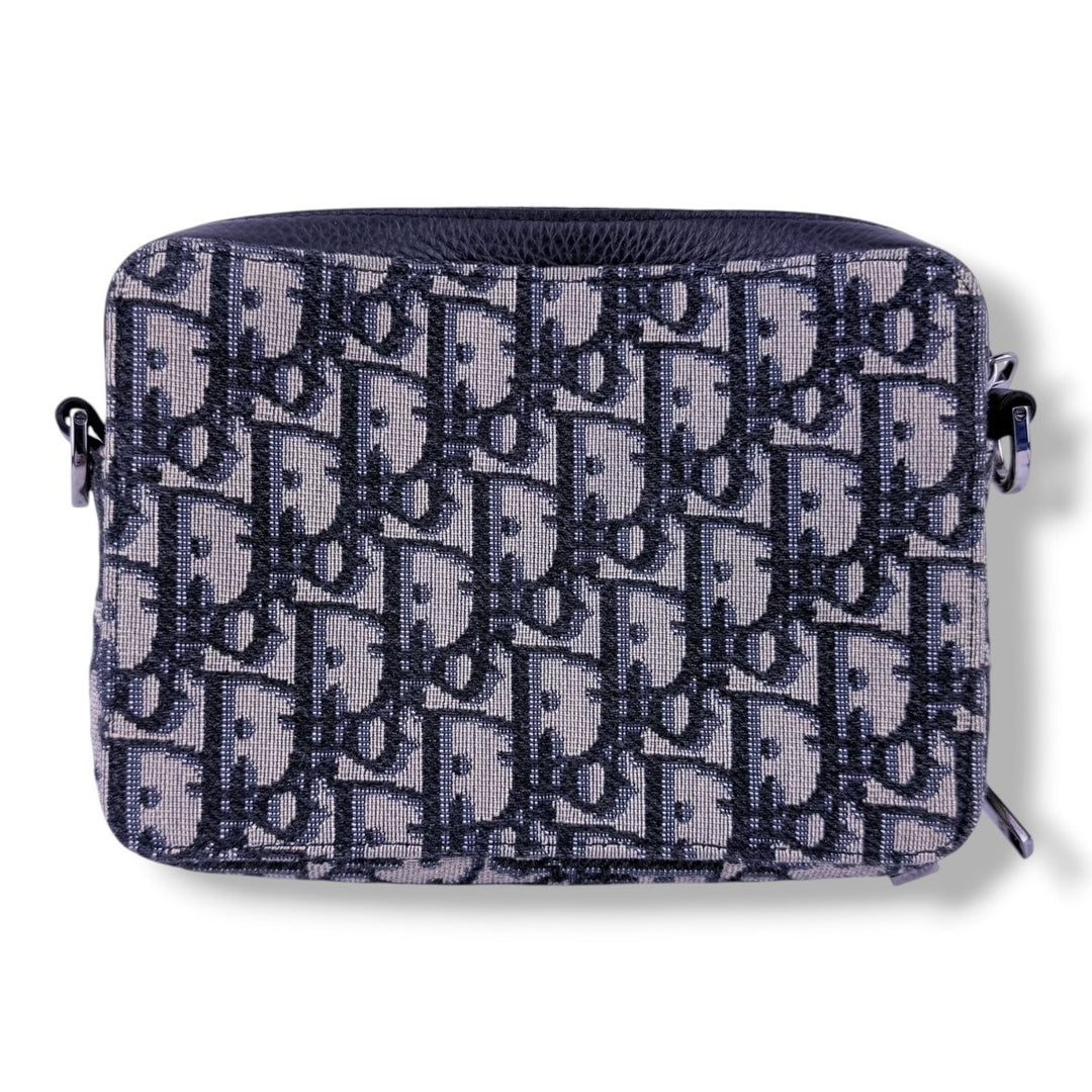 Dior Oblique Beige Pouch Crossbody Messenger Bag - Lux Central