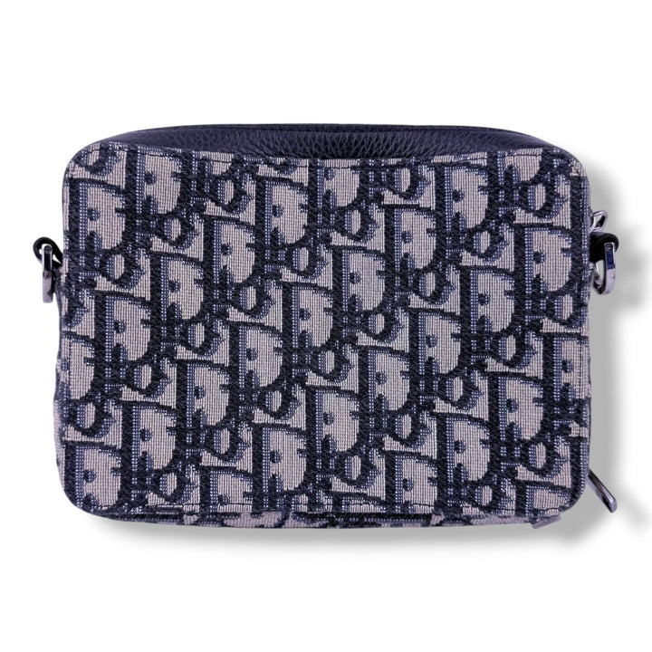 Dior Oblique Beige Pouch Crossbody Messenger Bag - Lux Central