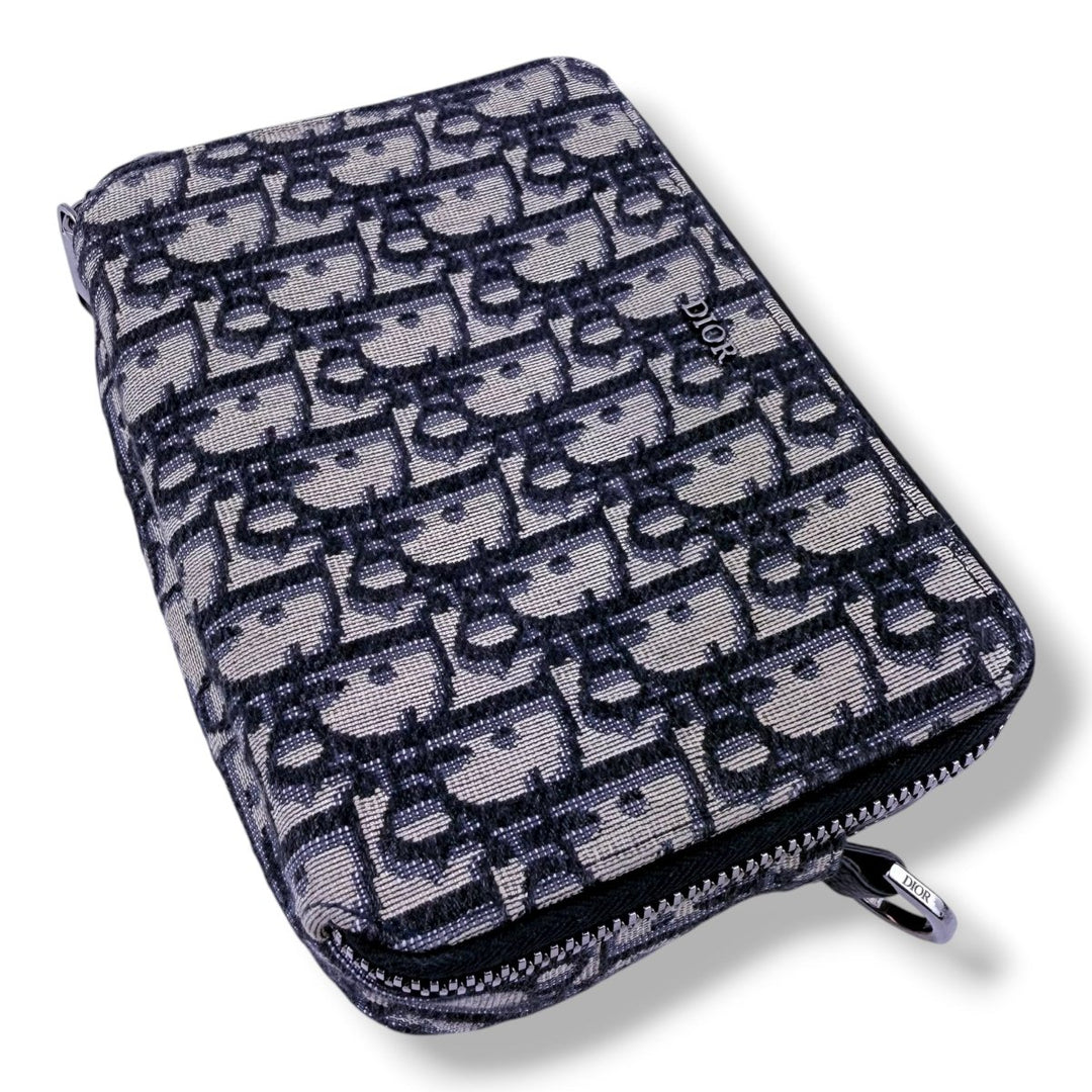 Dior Oblique Beige Pouch Crossbody Messenger Bag - Lux Central